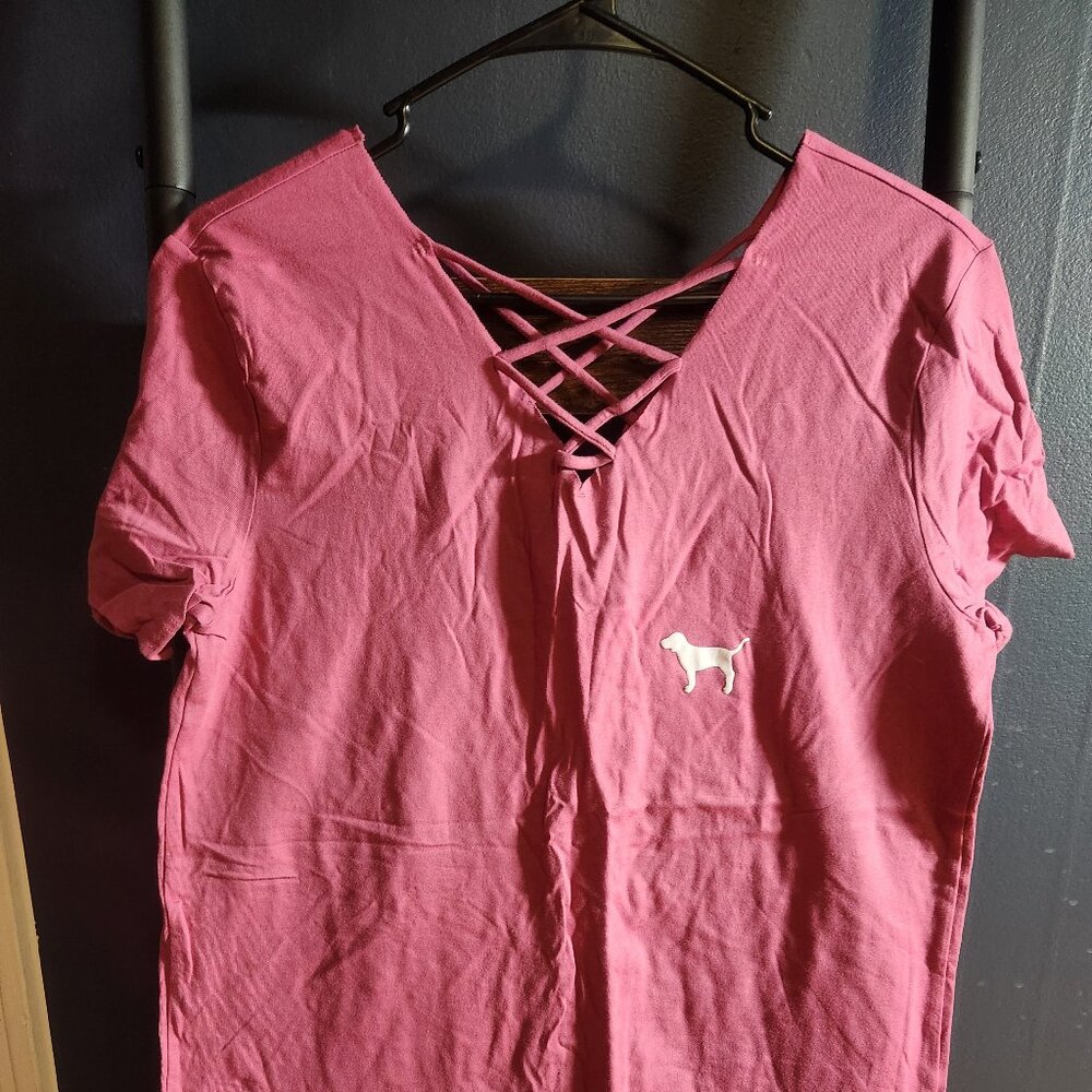 Pink Victoria's Secret Tee